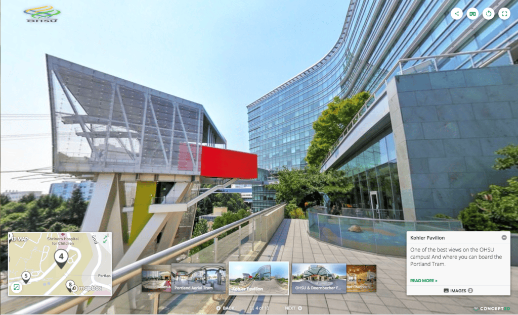 OHS University 360 Virtual Tour