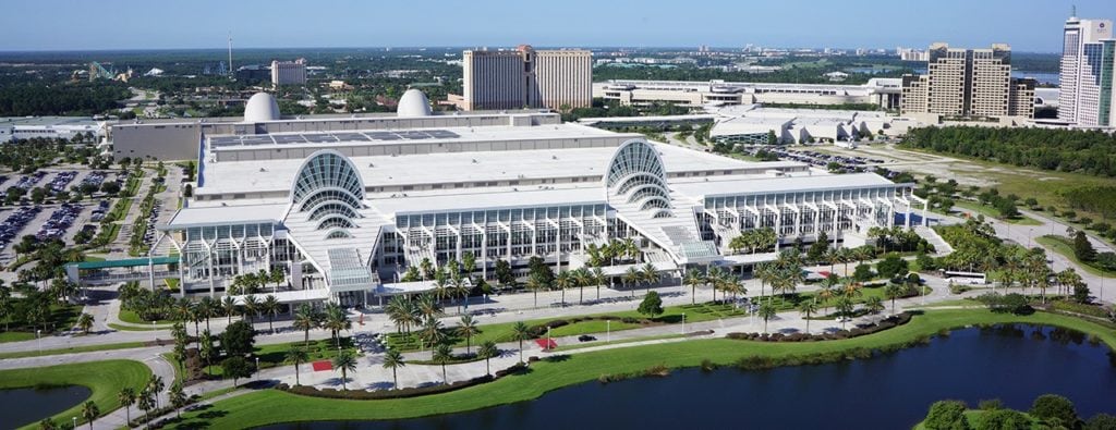 Large convention center in Orlando