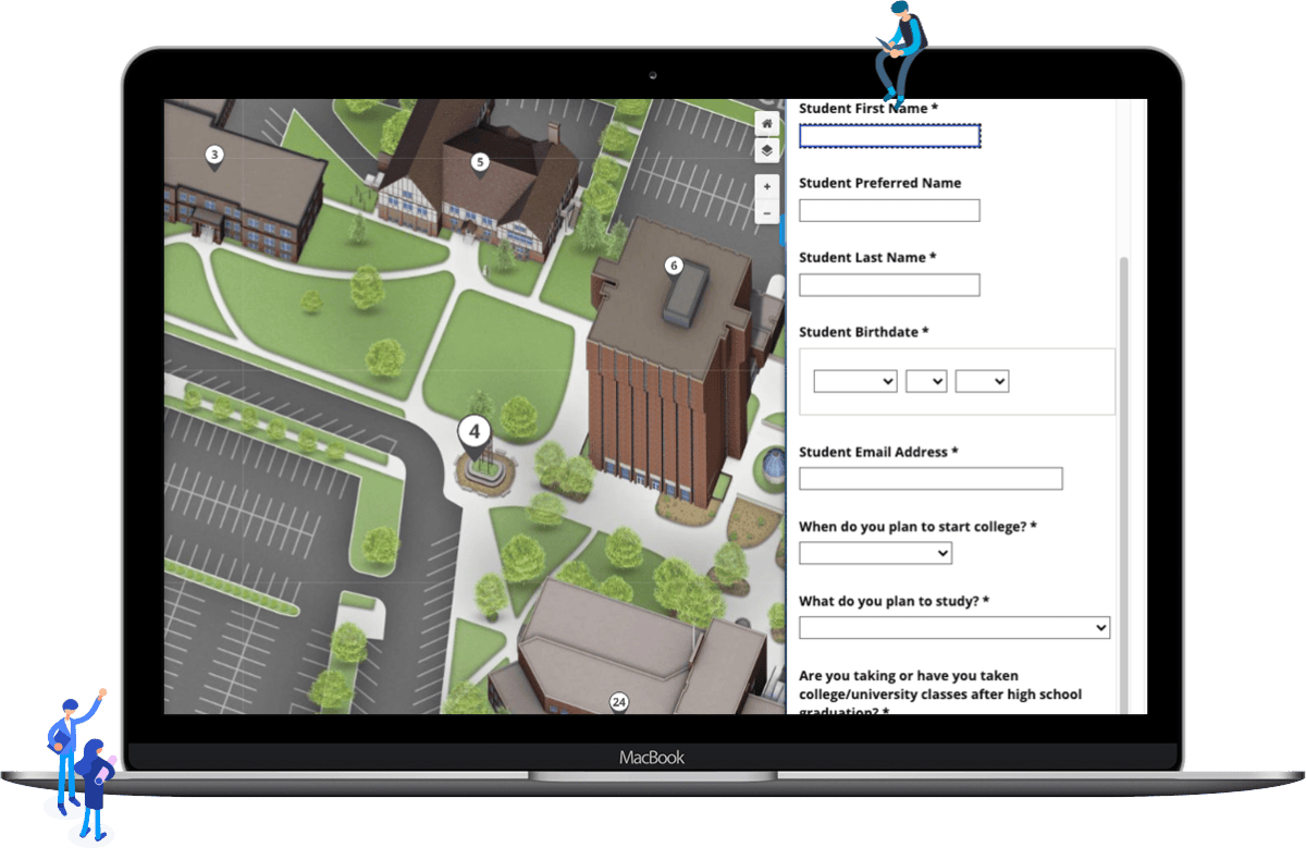 Interactive 3D Map Software, Digital Map, Campus Maps | Concept3D image.