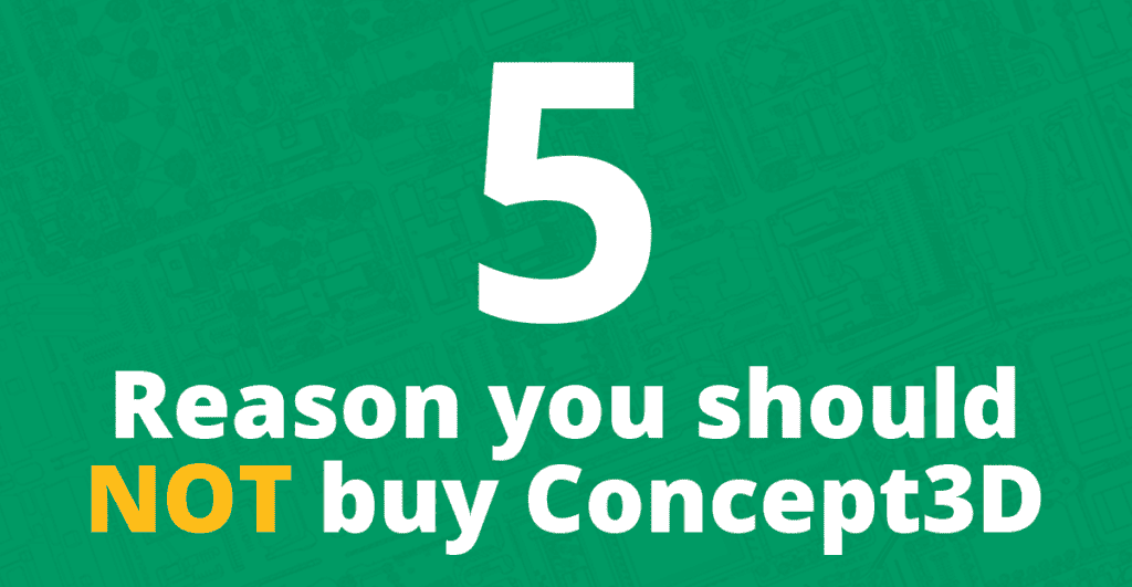 5 reasons you should not buy concept3d