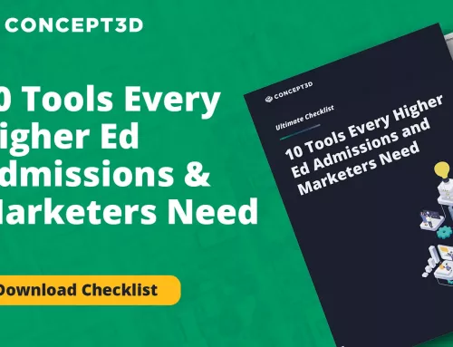 10 Tools Every Higher Ed Admissions and Marketers Need