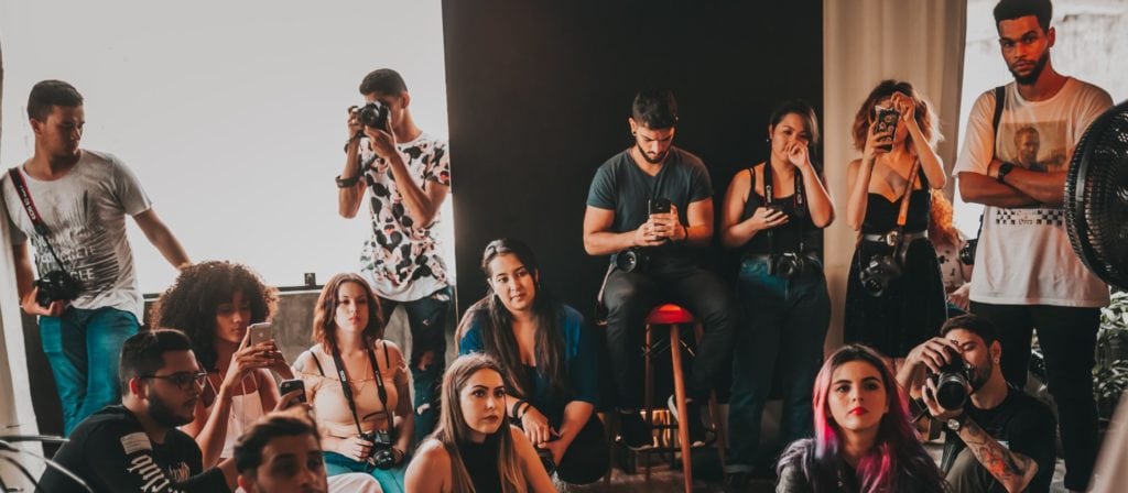 Community event at college room