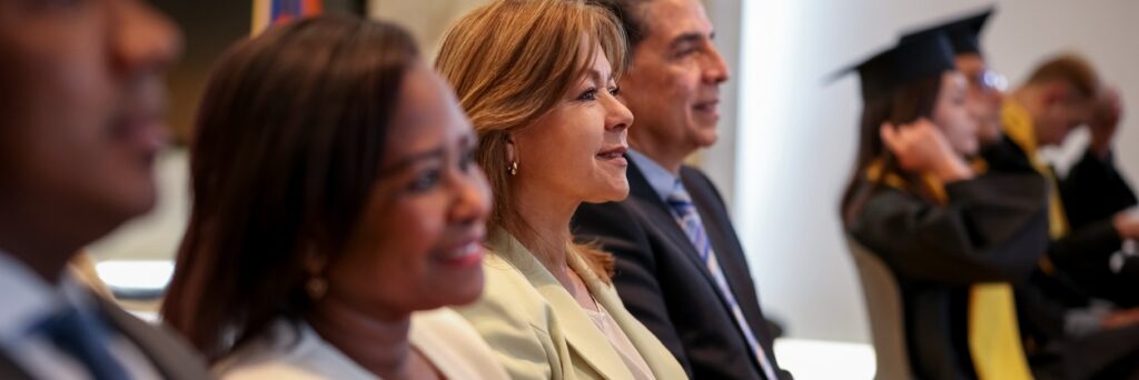 College alum and the university