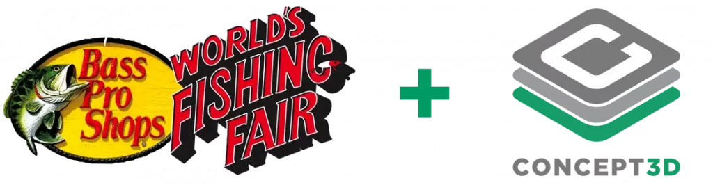 World fishing fair & Concept3D Logo