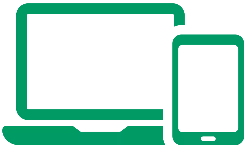 Icon of laptop and phone