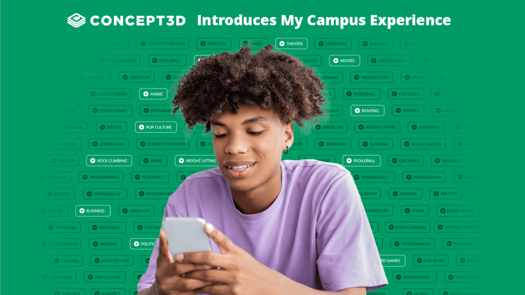 Concepte3D introduces campus Experience