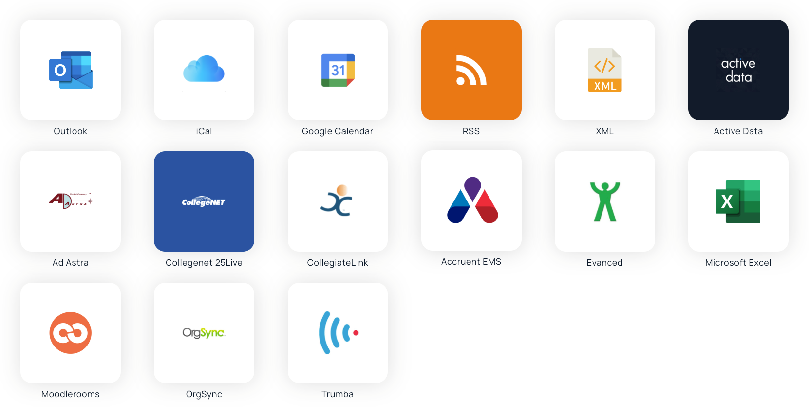 Integrations – calendar management v2