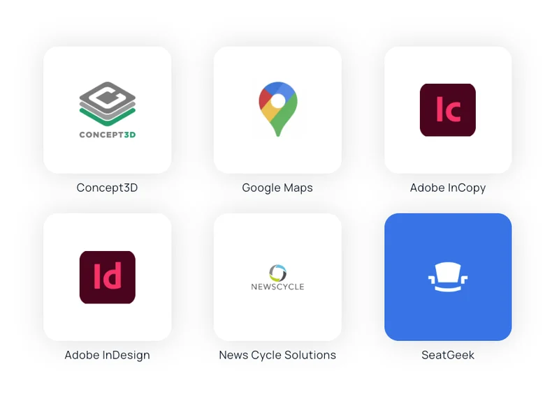 Integrations – event content