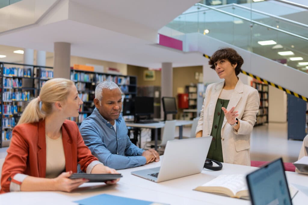 Event stakeholders comparing different higher ed website calendar widgets