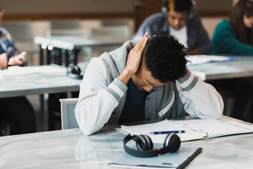 Student anxiety & uncertainty causes