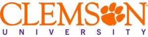 Clemson University orange paw logo