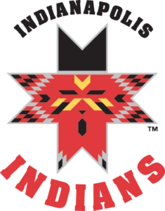 Red & Black Indianapolis Indians Logo