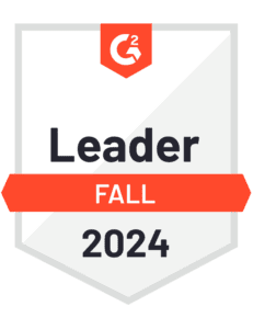 G2 Badge with "Leader Fall 2024"