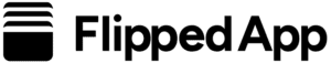 FlippedApp Logo in Block
