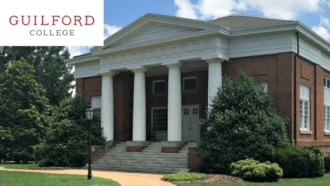 Guilford College Logo and Campus