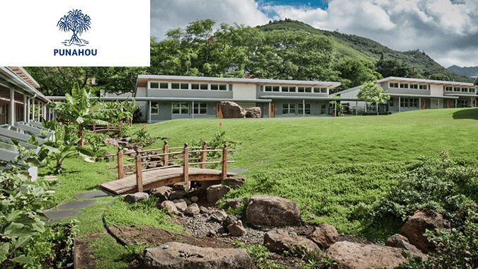 Punahou Campus and Logo