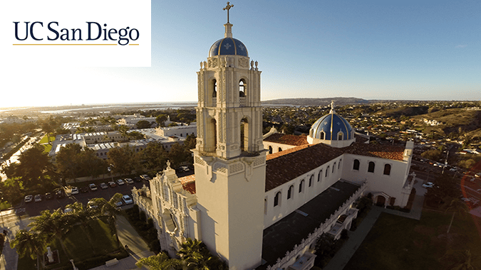 UC San Diego campus and Logo