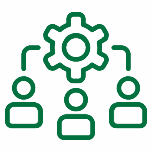Icon showing lack of resources
