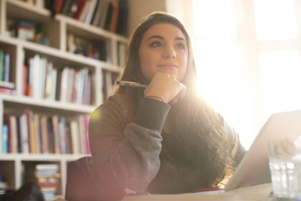 Senior considering a specific university that employs strong scalable personalization tools