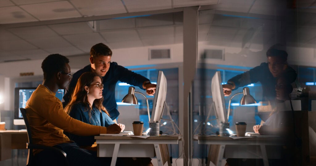 College engagement team exploring new campus events calendars options to reduce operational costs