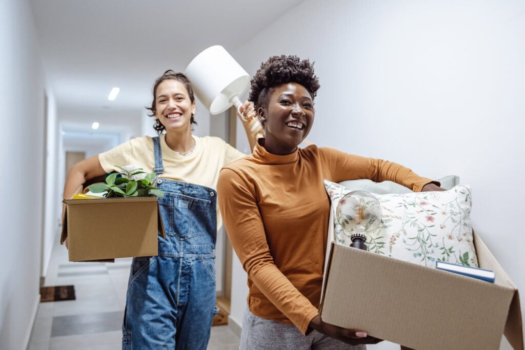 Dormmates making friends quickly with a higher move-in day impact