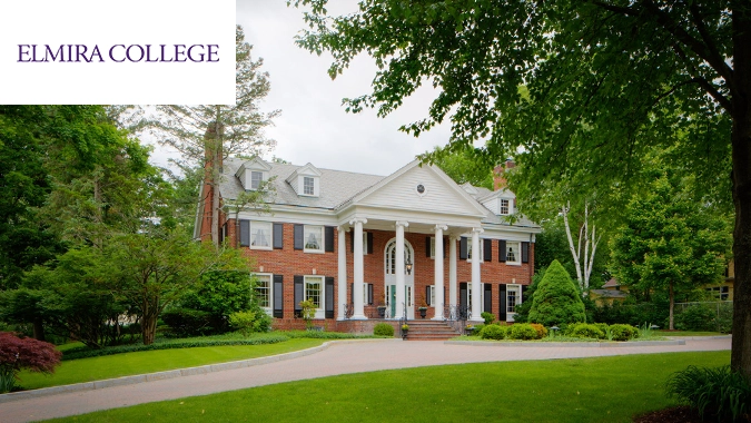 Elmira College's President's building
