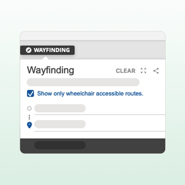 accessible directions